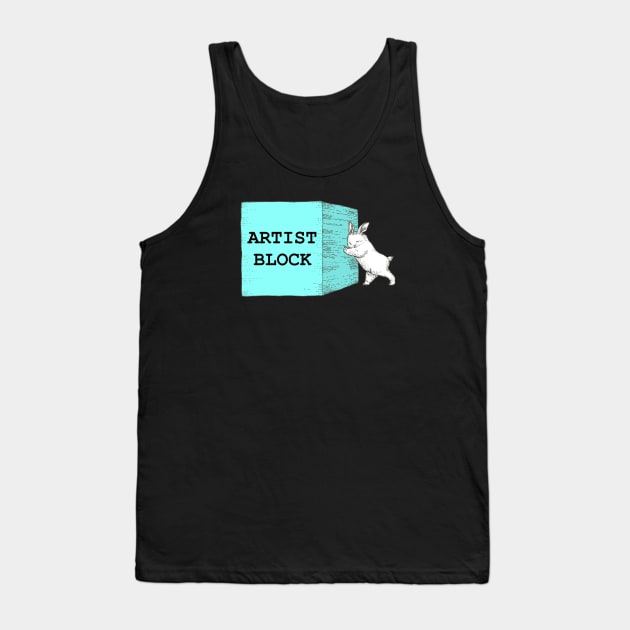 Artist Block Tank Top by Heiderbou